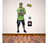 Beautiful Game WWE Wall Decal - John Cena 2 Wrestler Sticker + Decal Set Vinyl Mural Kids Art (120cm Height)