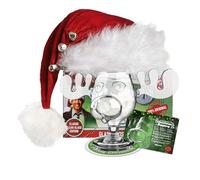 Beautiful Gift Glass Elk Glass National Lampoons Christmas Vacation Moose Mug Officially Licensed in Warner Brothers Photo Box with Griswold Christmas Hat as in the Movie