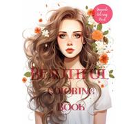 Beautiful girls, artists models, grey scale coloring book for budding artists.: 30 model images Ideal life model studies for portrait practice.