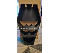Something Different Black Cat Profile Windchime Design