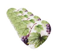 Beautiful grape leaves Car Air Fresheners Cards 4 Pcs Hanging Fragrance Scented Cards Long-Lasting Car Aromatherapy Tablets for Wardrobe Bathroom Car Interior Mirror Pendant Gifts