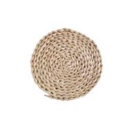Beautiful Grass Weave Panel Unique Hanging Rattan Plate Wall Decor Straw Rattan Round Basket Decor Unique Circle Wall Hanging