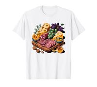 Beautiful Graze Board Food Arrangement Illustration Art T-Shirt