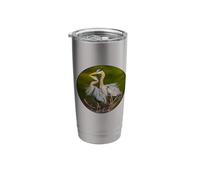 Beautiful Great Blue Heron Stainless Steel Insulated Tumbler