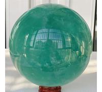 Beautiful Green Fluorite Ball Quartz Crystal Sphere Ornaments (Size : 1500-1600g)