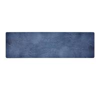 Beautiful Grunge Navy Blue Runner Trivet Large Hot Pads 12x40 Inches