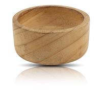 Beautiful Handmade 10 cms Decorative Wooden Snack Serving Bowl For Dry Fruits Chips Coffee Table Countertop Display Key Bowl Tableware Kitchen Living Room Home Decor Accents Dinnerware