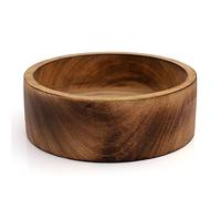 Beautiful Handmade 6x2" Decorative Mango Wood Snack Serving Bowl For Dry Fruits Chips Coffee Table Countertop Display Key Bowl Tableware Kitchen Living Room Home Decor Accents Dinnerware