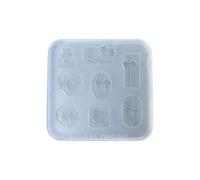 Beautiful Handmade Item Crafting Mold Flexible Alternative Resin Mold Practical for Art and Craft Projects for Creating Handmade Jewelry Handy Accessory Crafting Sturdy Accessory Molds Easy
