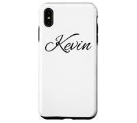 Beautiful Handwritten Font Kevin Calligraphy Case for iPhone XS Max