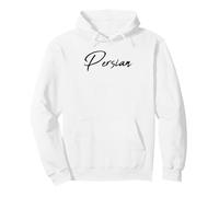 Beautiful Handwritten Font Persian Calligraphy Iranian Pullover Hoodie