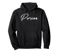 Beautiful Handwritten Font Persian Calligraphy Iranian Pullover Hoodie