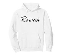 Beautiful Handwritten Font Rowan Calligraphy Pullover Hoodie