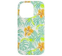 Beautiful Hawaiian Islands hibiscus vintage pattern wedding Case for iPhone 14 Pro