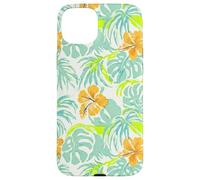 Beautiful Hawaiian Islands hibiscus vintage pattern wedding Case for iPhone 15 Plus