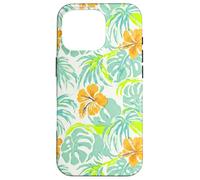 Beautiful Hawaiian Islands hibiscus vintage pattern wedding Case for iPhone 16 Pro