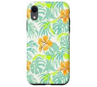 Beautiful Hawaiian Islands hibiscus vintage pattern wedding Case for iPhone XR