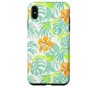 Beautiful Hawaiian Islands hibiscus vintage pattern wedding Case for iPhone XS Max