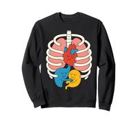 Beautiful Heart Organ Human Body Anatomy Sweatshirt