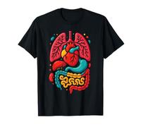 Beautiful Heart Organ Human Body Anatomy T-Shirt