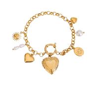 Beautiful Heart Shape Frame Photo Frame Wedding Jewelry Stainless Steel Texture Various Occasion Stainless Steel Photo Locket, フリーサイズ