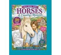 Beautiful Horses Coloring Book for Adults: 15 Relaxing and Stress-Relieving Horse Designs with Blank Back Pages to Prevent Bleed-Through (8.5 x 11 Inches)