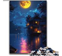 Beautiful House by The Lake Jigsaw Puzzles for Adults 2000 Piece, for And 14 Years And over Brainteaser Family Games Christmas Birthday Gifts (70x100cm)