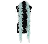 Beautiful ICY Blue Turquoise Feather Boa - 50g - 180cm