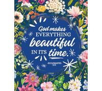 Beautiful in Time Floral Prayer Journal: For Christian Women - A Notebook by FaithFlow for Daily Devotional, Prayer and Gratitude