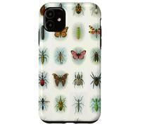 Beautiful insect collection watercolor style bugs butterfly Case for iPhone 11