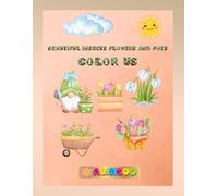 BEAUTIFUL INSECTS FLOWERS AND POTS COLOR ME