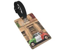 Beautiful Italy Full Width Single-Sided Printed Luggage Tags, Tag Tags to Prevent Mistakes, Name Tags, Luggage Decorations, Pendants, Travel Experts, Full Equipment Markings