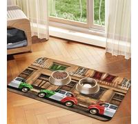 Beautiful Italy Printed Pet Bowl Mats, Non-Slip And Tasteless Dog And Cat Feeding Mats