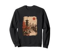 Beautiful Japanese-inspired landscape Sweatshirt