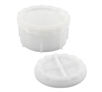 Beautiful Jewelry Boxes and Home Organization Box Mold Unique Storage Boxes Creating Mold Clear Silicone Molds with Lid Durability Molds