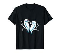 Beautiful Kingfisher Birds on Branch Value Graphic T-Shirt