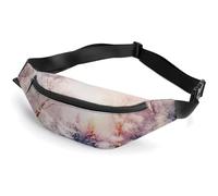 Beautiful Landscape Trees Snow Flakes Fanny Pack Fanny Packs for Women Men Waist Bag Mens Fanny Pack Womens Fanny Pack Fanny Pack Men Running Fanny Pack Small Fanny Packs for Women, style, 36*15cm