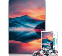 Beautiful Landscapes Jigsaws Puzzles 1000 Pieces for Adults Gifts,Stress Reliever Staycation Kill Time with Matching Poster And Trivia Sheet (50x75cm)
