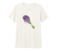 Beautiful Lavender Flowers Lavender Botanical Premium T-Shirt