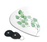 Beautiful Leaves Guitar Plectrum 6-Piece Set For Acoustic Guitar, Electric Guitar, Bass, Ukulele - Thin, Medium And Thick