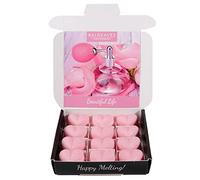 Beautiful Life Wax Melts | Strong Scented Wax Melt Gift Set | 12 x 6g Large Hearts | Hand Made in The UK | Vegan Friendly | Long Lasting Soy Wax Melt Sample Box