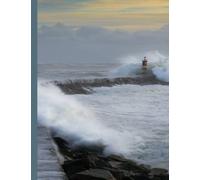 Beautiful lighthouse journal/planner. Great for writing down shopping lists, thoughts, goals, recipes, anything your heart desires!