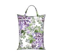 Beautiful Lilac,Travel Dirty Laundry Bag Foldable Dirty Clothes Bag Durable Storage Bag