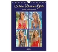 Beautiful lingerie girls. Sensual women by the water UK-Version (Wall Calendar 2026 DIN A4 Portrait), CALVENDO 12 Month Wall Calendar