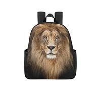 Beautiful Lion Portrait Lightweight Backpack 12.40x5.12x14.17inch Teacher Backpack Multipurpose Casual Traveling Backpack Business Travel School,Office
