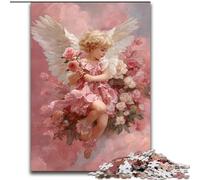 Beautiful Little Angel Jigsaws Puzzles 1000 Pieces for Adults Gifts, for Age 14 Years And over Stress Relief Christmas Game Presents for Women (size 50x75cm)