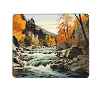Beautiful Little River Multi Size Mouse pad for Office, Study & Play-Mousepad with Strong Adhesion and Thick Comfortable Surface