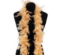 Beautiful Mellow Peach Feather Boa - 50g - 180cm