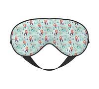Beautiful Mermaid Printing Versatile Sleep Eye Cover Soft Eye Mask Reversible for Meditation & Travel Eye Mask Unisex