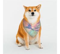 Beautiful Mermaid Tail Print Dog Bandanas Washable Bibs Scarf Pet Dog Kerchief Dog Scarf Classic Printed Washable Dog Towel Scarf For Dogs And Cats